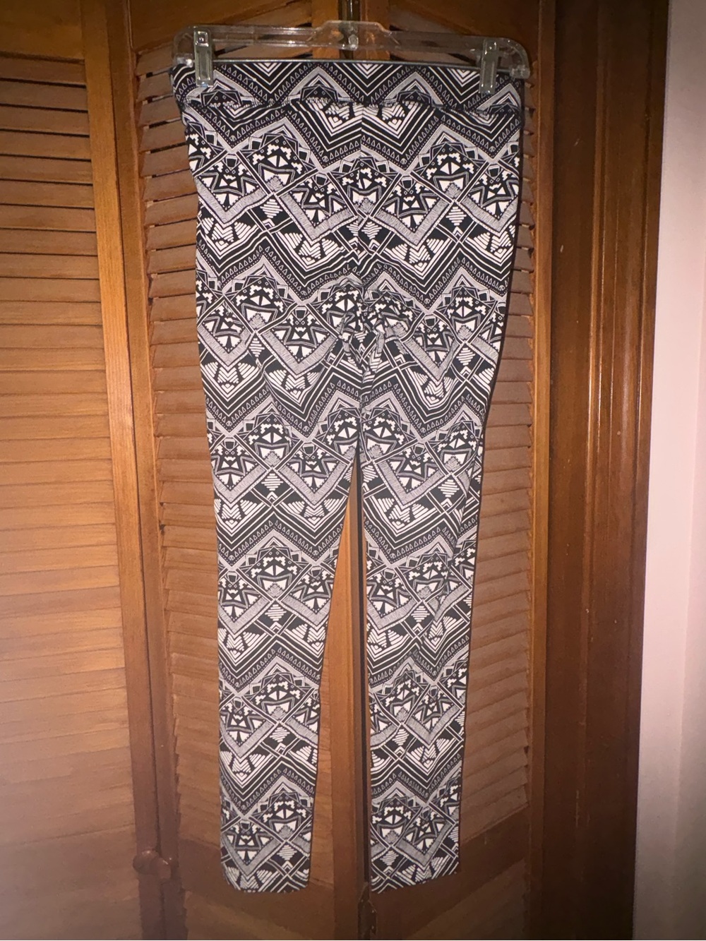 PINK Aztec leggings.